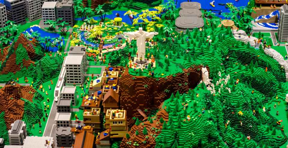 Cidade das Artes - Programação - Maquete de LEGO® do Rio de