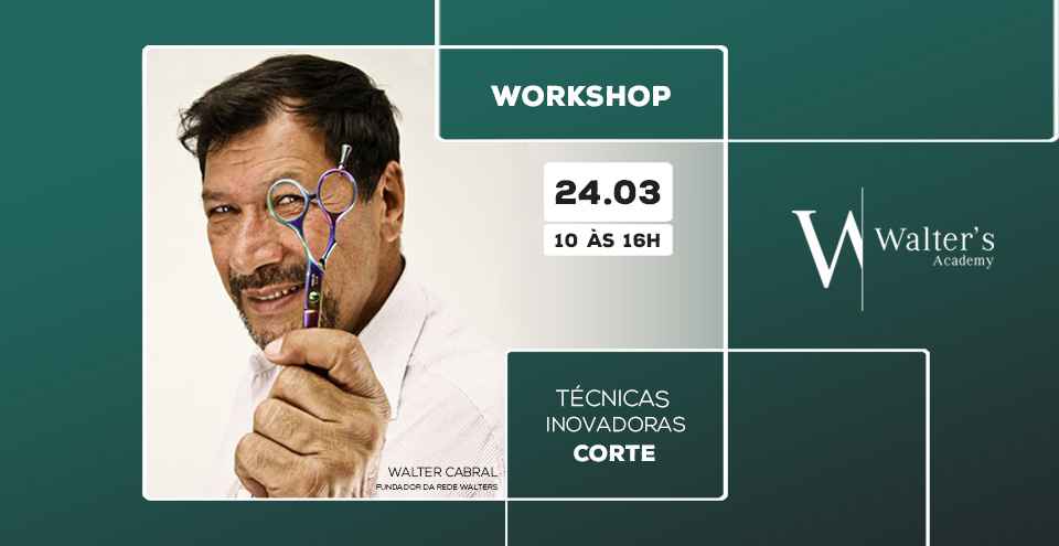 Cidade das Artes - Programação - Workshop Walter's Coiffeur - Técnicas de  Cortes